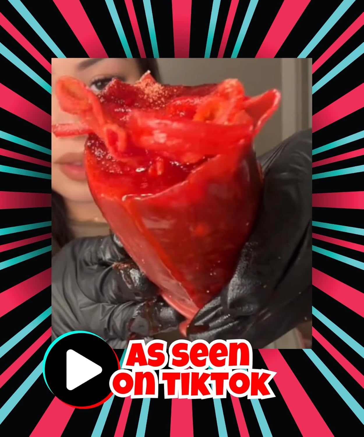 Chamoy Pickle Kit + Cotton Candy Crunch-Tiktok Candy Gift Pouch (13 Pcs)-Birthday Gifts For Teens, Kids From Tiktok w Fruit Roll ups, skwinkles salsagheti Mexican candy snacks Variety Pack by Food Crush