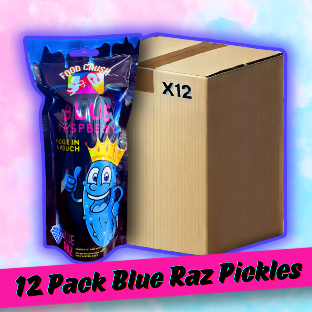 Blue Raspberry Pickle Kit and chamoy pickle kits from by Food Crush ...