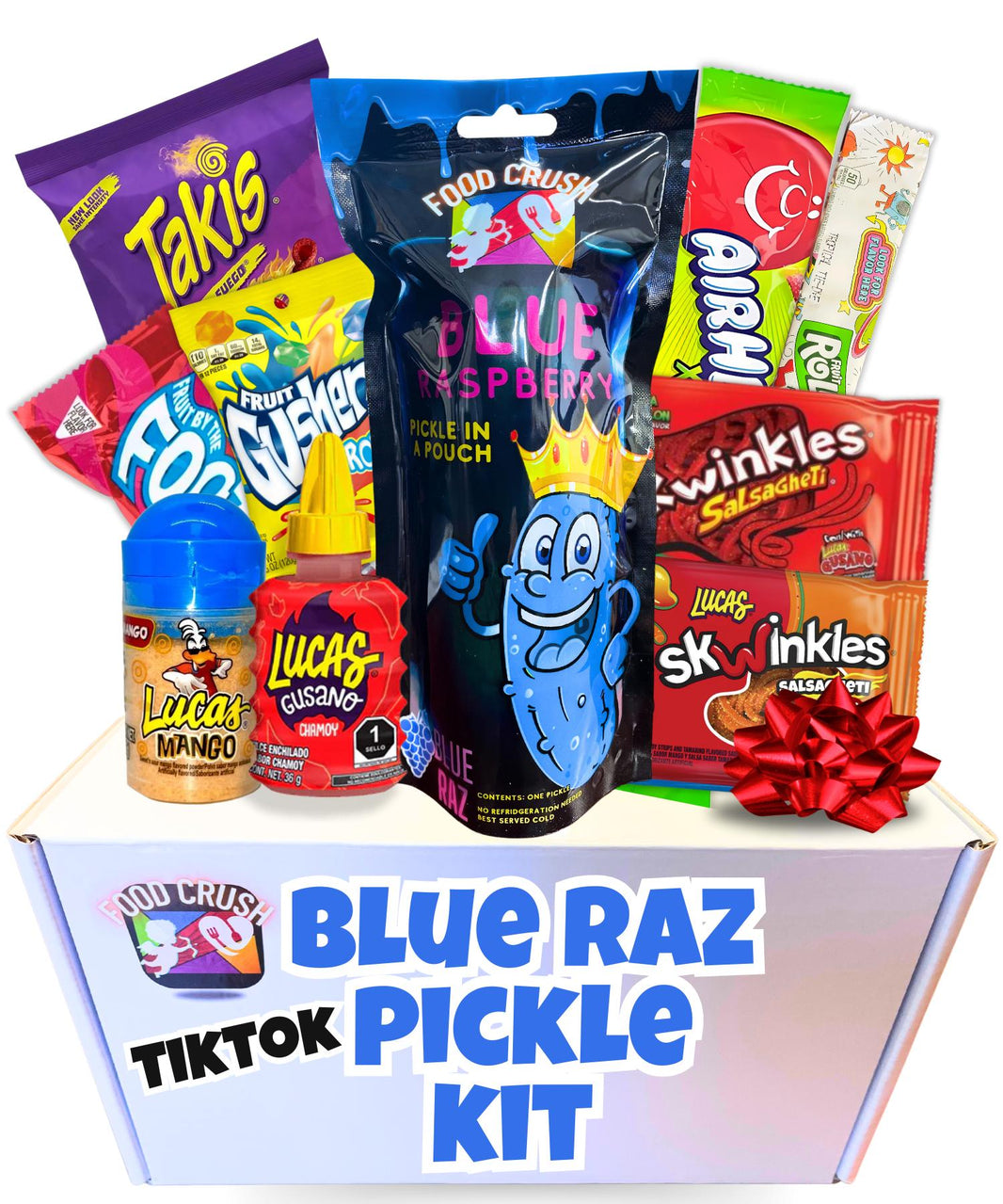 Blue Raspberry Pickle Kit and chamoy pickle kits from by Food Crush ...