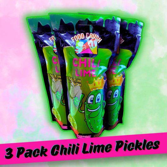 Chili Lime Pickle In A Pouch 3pk