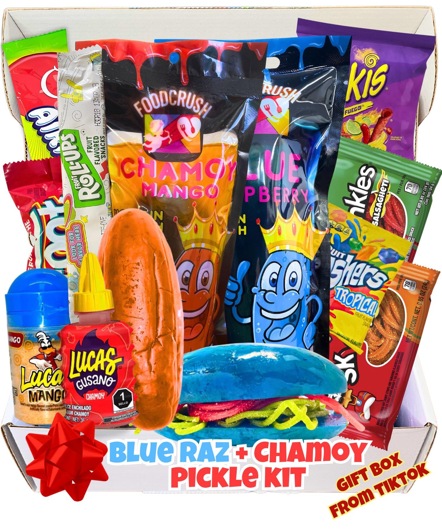 Blue Raspberry and Chamoy Mango Pickle Kit