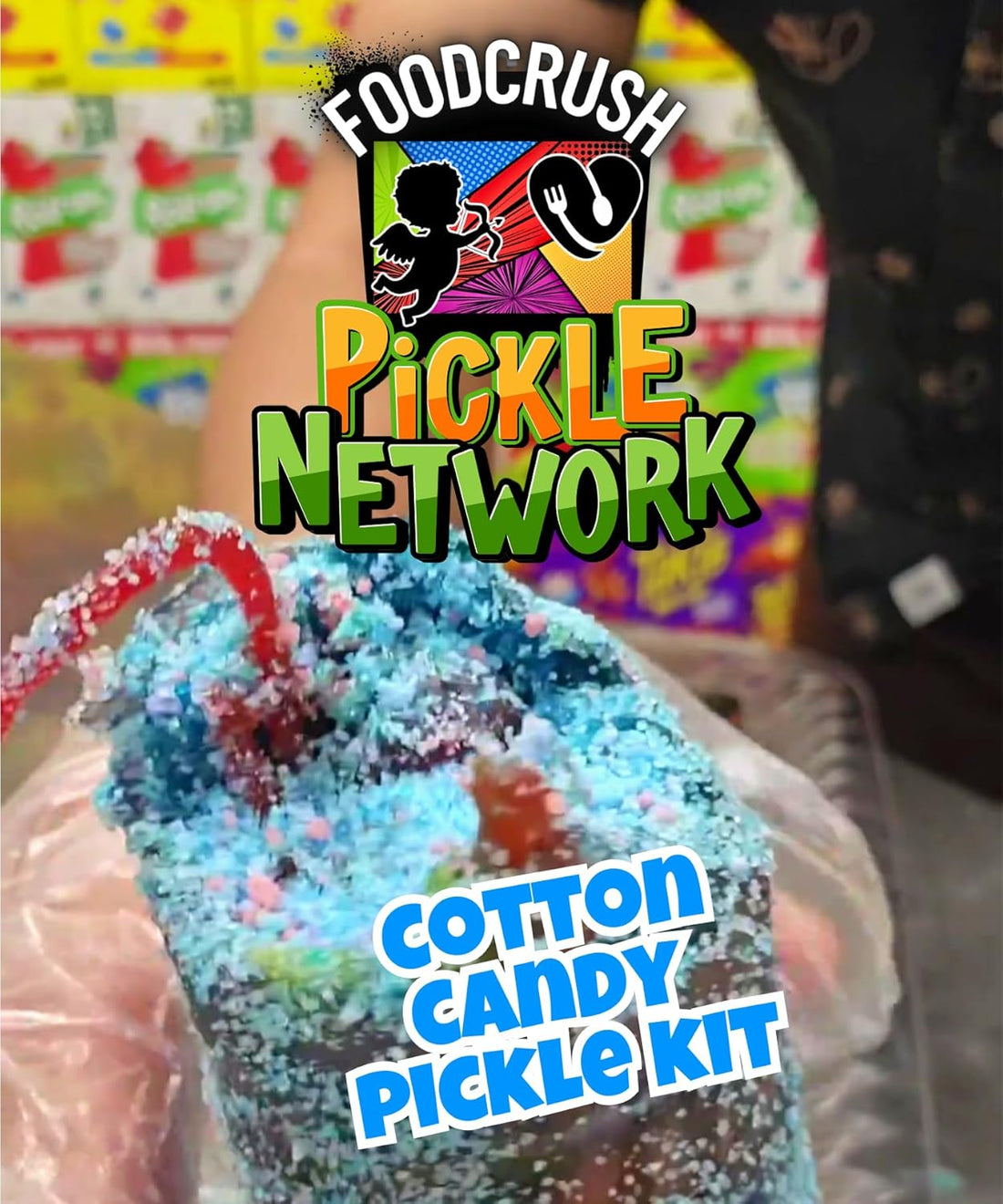 Blue Raspberry Pickle Kit and chamoy pickle kits from by Food Crush ...