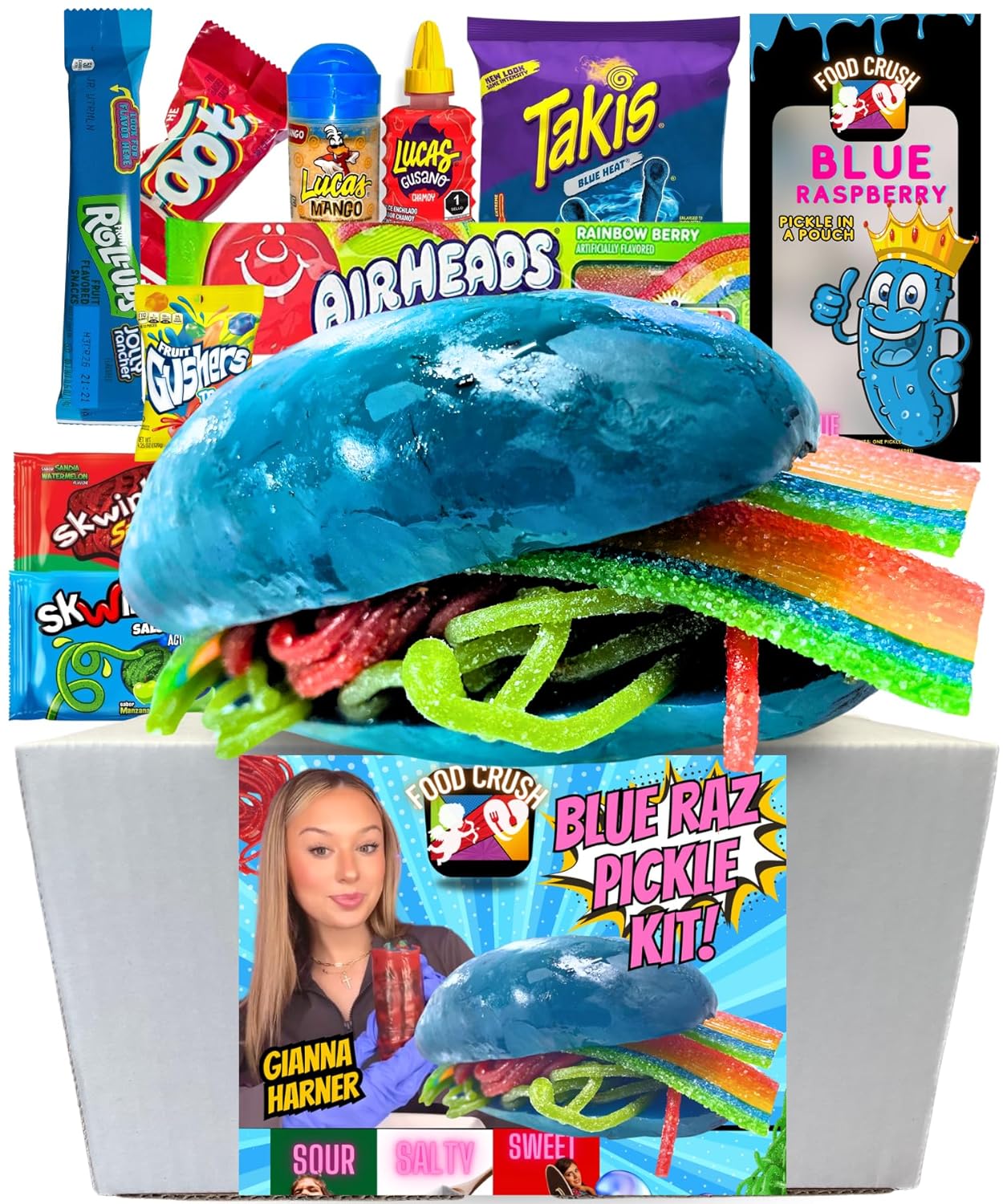 Blue Raspberry + Chamoy Pickle Box Kit