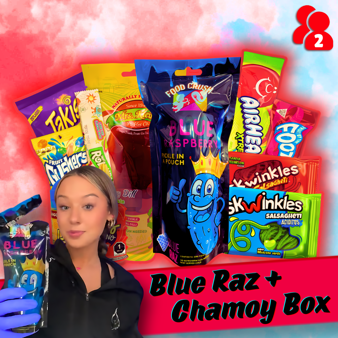 Blue Raspberry + Chamoy Pickle Box Kit