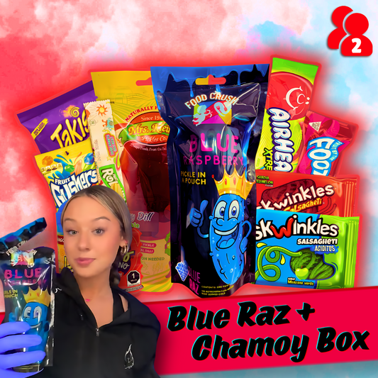 Blue Raspberry + Chamoy Pickle Box Kit