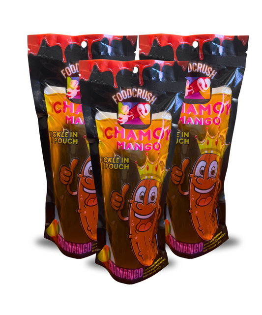 Chamoy Mango Pickle in a Pouch 3 Pack